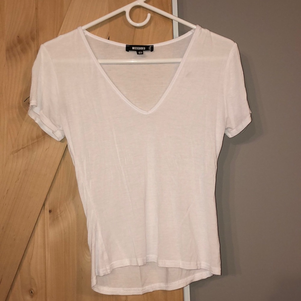 Missguided Plain White Tee